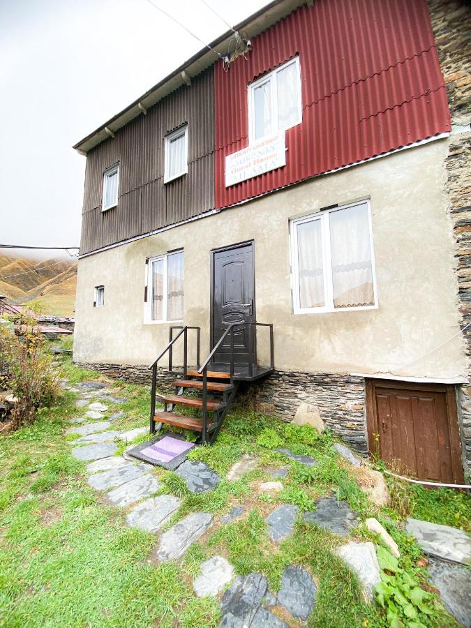 Guesthouse Ailama Ushguli Bagian luar foto